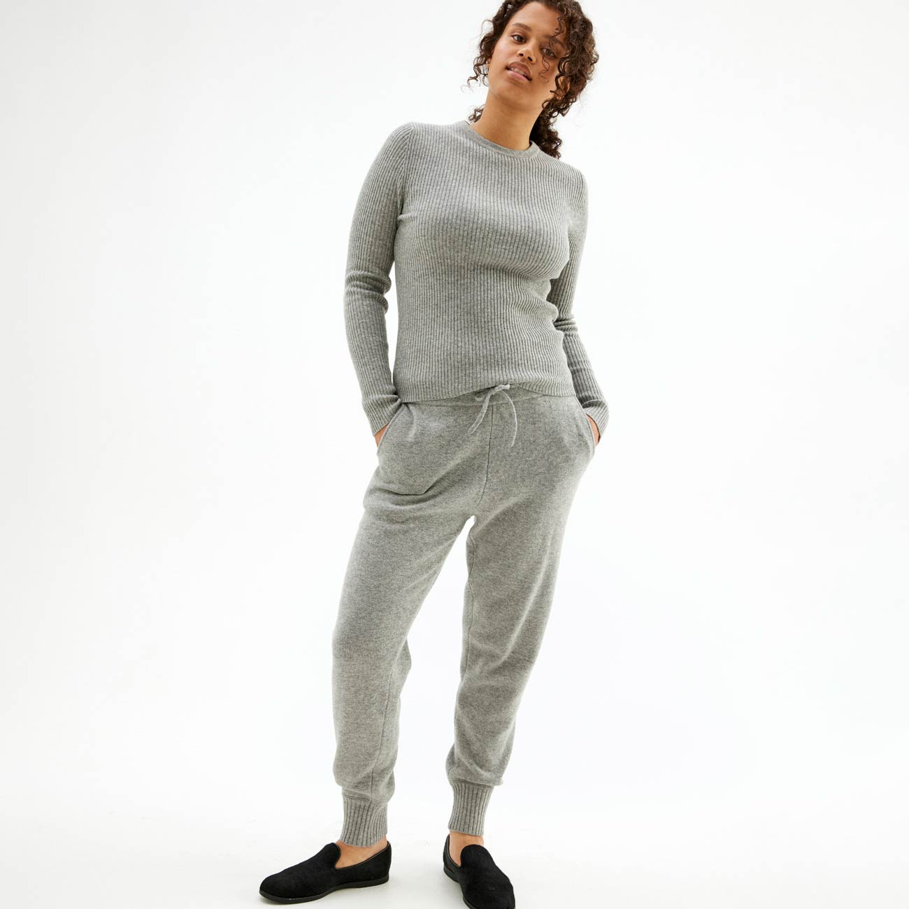 Bilde av Joggers I Ull Merinoull - Grey - Xs