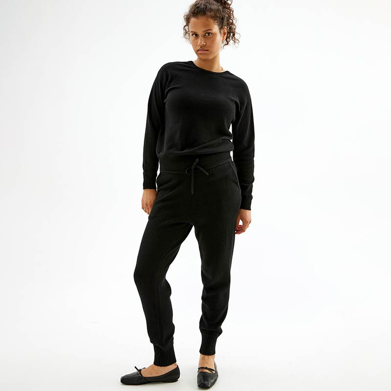 Bilde av Joggers I Ull Merinoull - Black - M